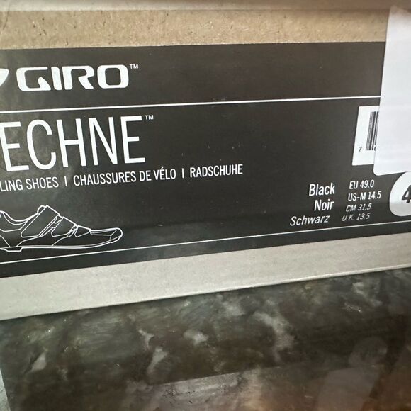 Giro Black Cycling Shoes size 49 men’s (13.5) us main image 5